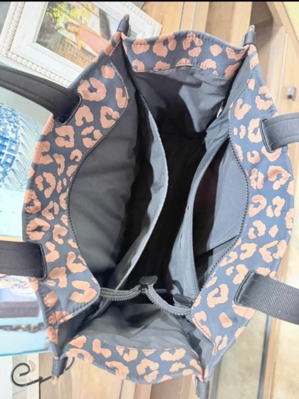 Kate Spade Leopard Nylon Tote - Picture 3 of 5
